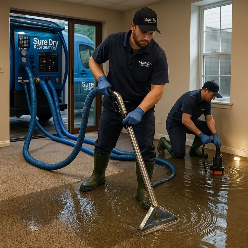 Water Extraction and Removal process in Brookland, AR